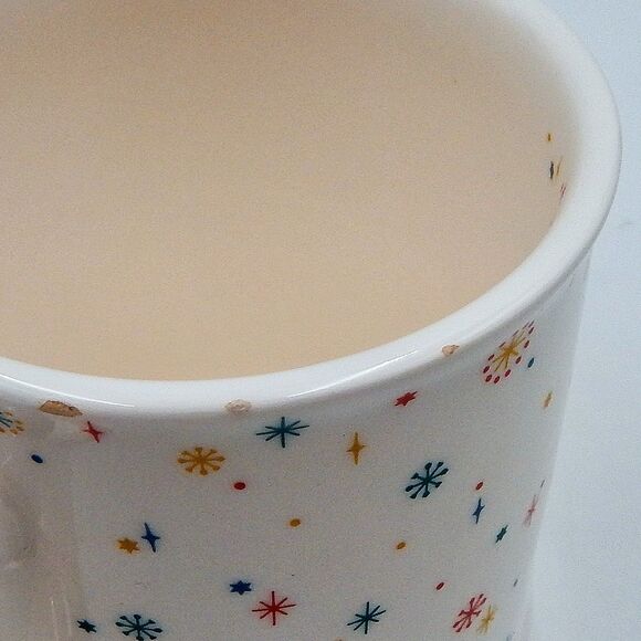 SUR LA TABLE Nutcracker Snowflake Coffee Mug Christmas Hot Chocolate 17.8 oz S/2 - Picture 9 of 10